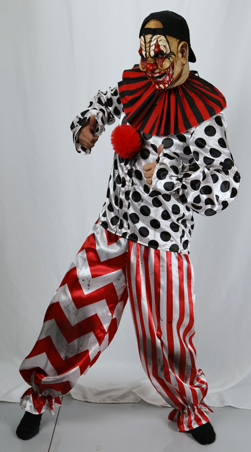crazy clown costume