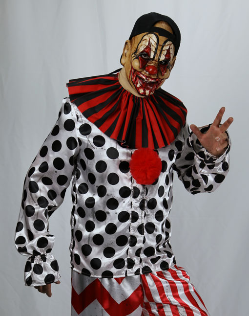 mad monster masks clown costume