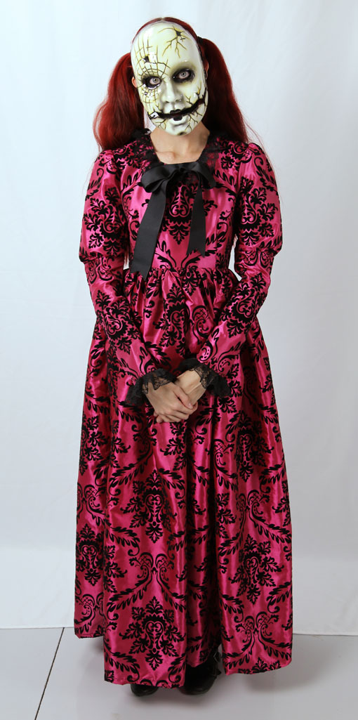 deadly dolly dearest brocade dress