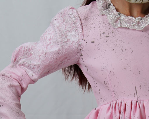 standard dolly dress fabric detail