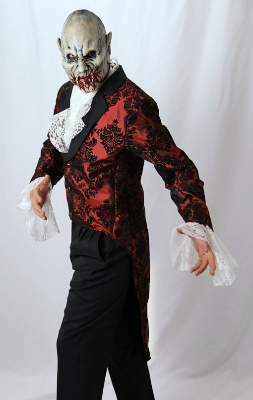 vampire costume brocade and lace