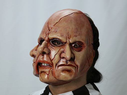 three face mask freakshow