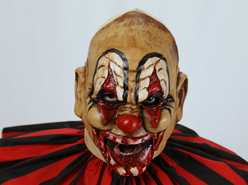 bloody clown mask