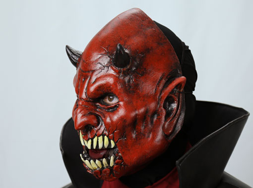 halloween demon mask