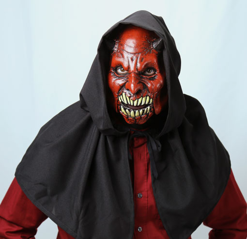 demon mask and mad monster cowl