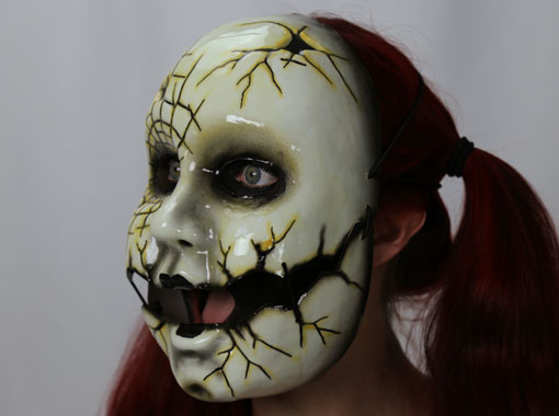 creepy doll mask