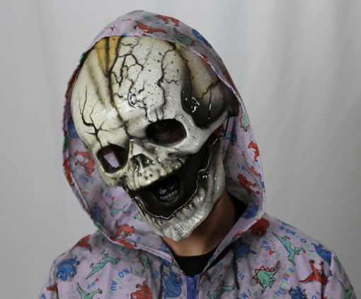 mad monster masks fetal skull baby skeleton mask
