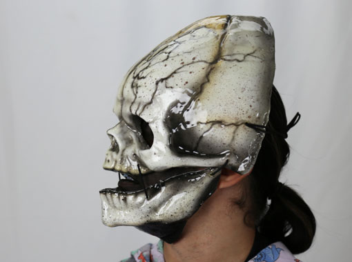 fetal skull halloween mask