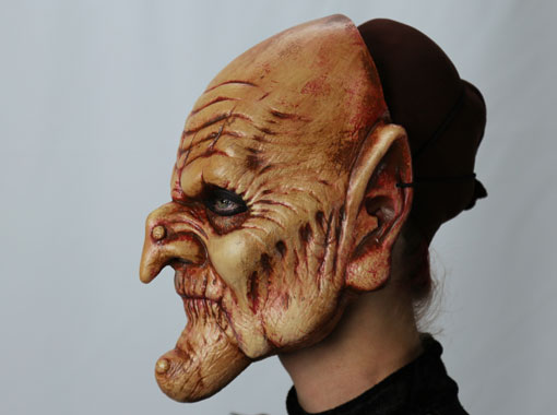 halloween old woman mask