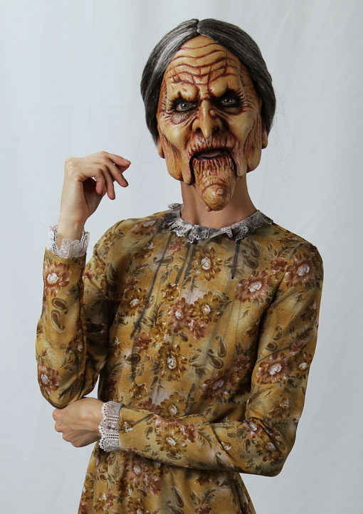 creepy old woman halloween costume