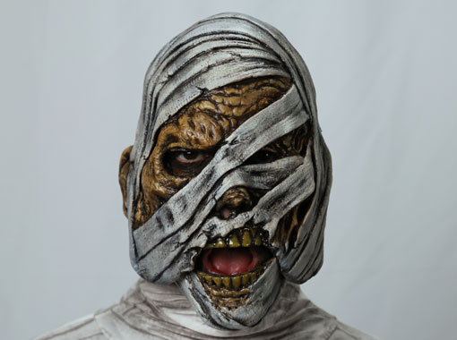 cursed mummy halloween mask