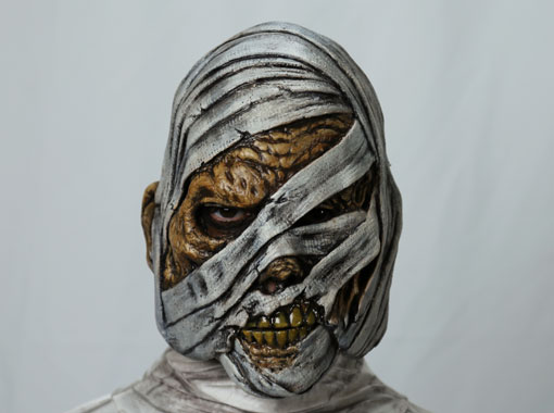 decayed mummy halloween mask