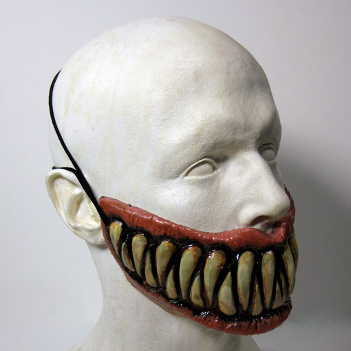 jaws of death teeth mask