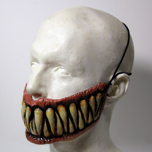 jaws of death teeth mask