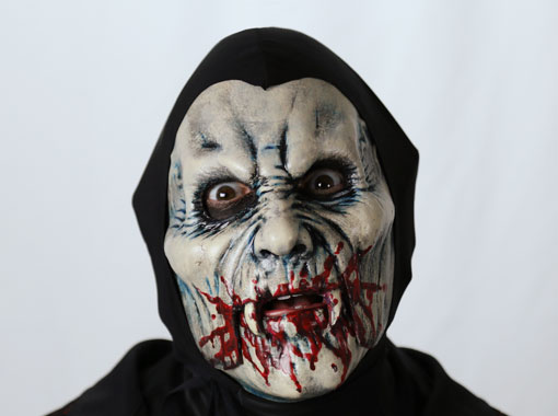 creepy vampire halloween mask