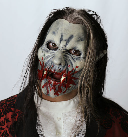 bloody vampire mask