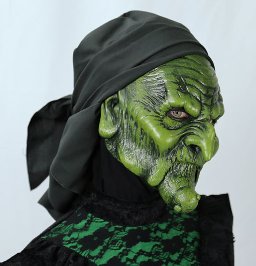 gypsy witch halloween mask