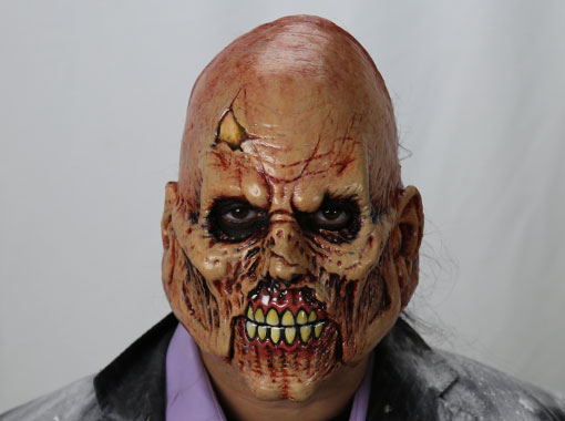 rotten zombie halloween mask