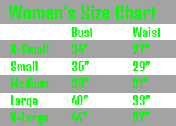 womens size chart